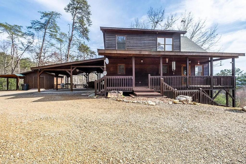 Mistletoe Cabin- Private Cabin W Views, Hottub, Pet Friendly Мерфи Экстерьер фото